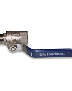 Ball valve 1/2" m/fm brs